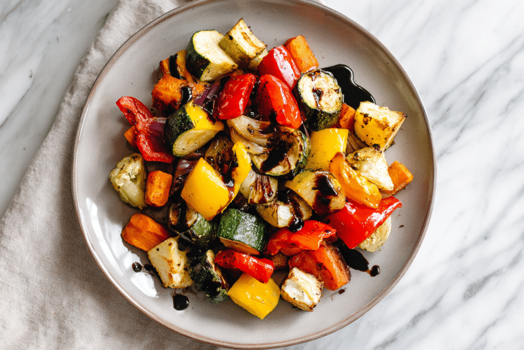Balsamic Glazed Roasted Vegetables Recipe – 7 Irresistibly Sweet ...